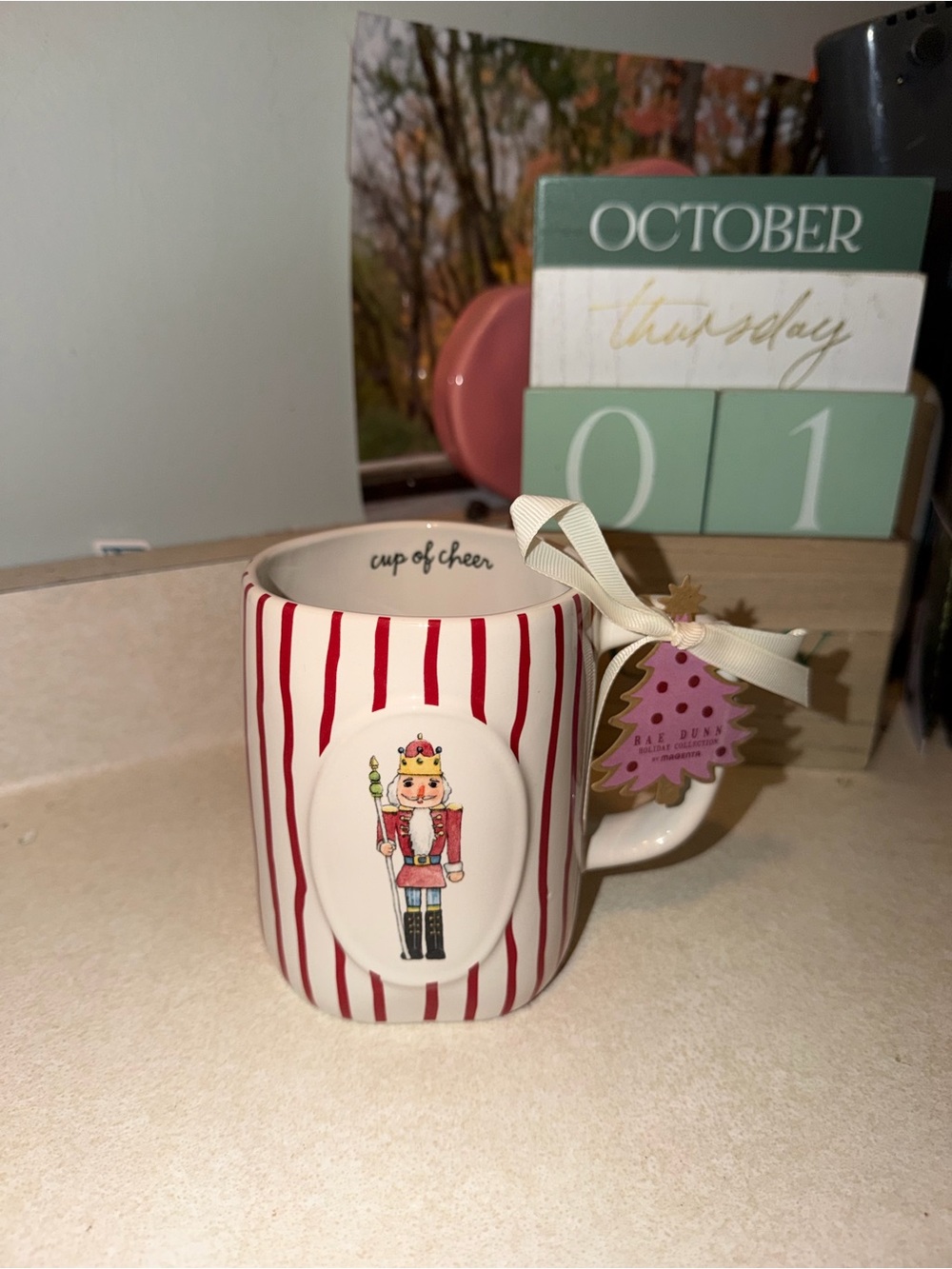 Rae dunn cup of cheer